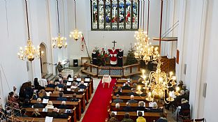 The Danish Church, London, C.F. Møller Architects - Einweihung der sanierten dänischen Kirche in London - C.F. Møller. Photo: Michael Harrit