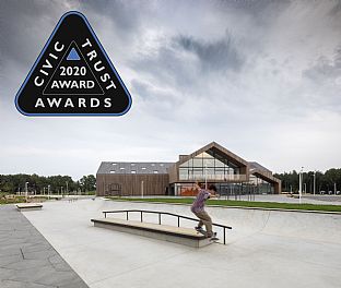 The Heart in Ikast, Denmark, wins Civic Trust Awards.  - C.F. Møller