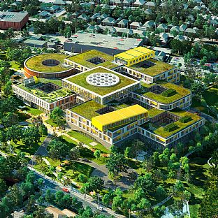 The LEGO Group Launches New Campus With Play At Its Heart In Billund, Denmark - C.F. Møller. Photo: C.F. Møller Architects