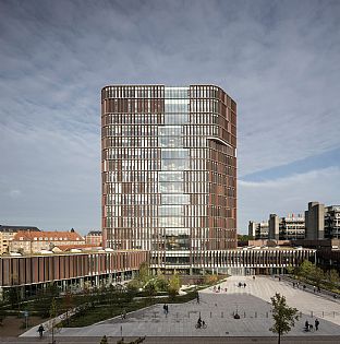 The Maersk Tower wins award at the World Architecture Festival - C.F. Møller. Photo: Adam Mørk