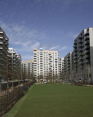 The Olympic Village in London - C.F. Møller. Photo: Arkitektfirmaet C. F. Møller