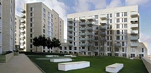 The Olympic Village in London - C.F. Møller. Photo: Arkitektfirmaet C. F. Møller