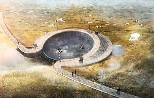 The Stork Meadow nominated as one of Denmark’s best climate solutions - C.F. Møller. Photo: C.F. Møller Architects