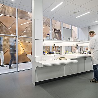 The Technical Faculty - Insights - Design af laboratorier  - C.F. Møller. Photo: Torben Eskerod