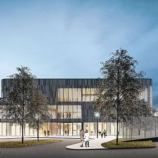 The new psychiatric clinic at Tampere University Hospital, a building to support patients’ healing process and the staff’s work environment – a beneficial environment for the good of all. - C.F. Møller Architects wins major hospital project in Finland - C.F. Møller. Photo: C.F Møller Architects & Aihio Arkkitehdit Oy