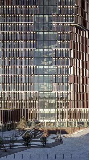 Today, Maersk Tower in Copenhagen was inaugurated - C.F. Møller. Photo: Adam Mørk