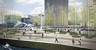 Utställning Musikkens Hus-området - C.F. Møller