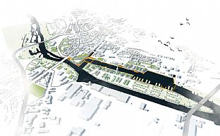 VISJONÆRT GRUNNLAG FOR BÆREKRAFTIG BYUTVIKLING - C.F. Møller. Photo: C.F. Møller