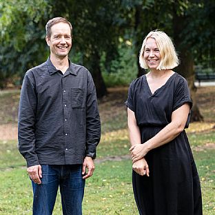 Viktor Ahnfelt och Vendela Martinac. - C.F. Møller Architects stärker upp vårdteamet i Sverige med topprekrytering  - C.F. Møller. Photo: Nikolaj Jakobsen