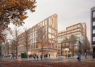 Vinderne af arkitektkonkurrence om stort byudviklingsprojekt i Sverige - C.F. Møller. Photo: C.F. Møller Architects