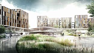 Vinnare av den första fasen – nya Hospital Nordsjælland - C.F. Møller