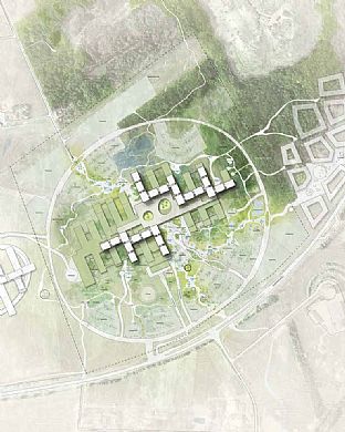 Vinnare av den första fasen – nya Hospital Nordsjælland - C.F. Møller