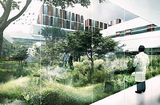 Vinnare av den första fasen – nya Hospital Nordsjælland - C.F. Møller