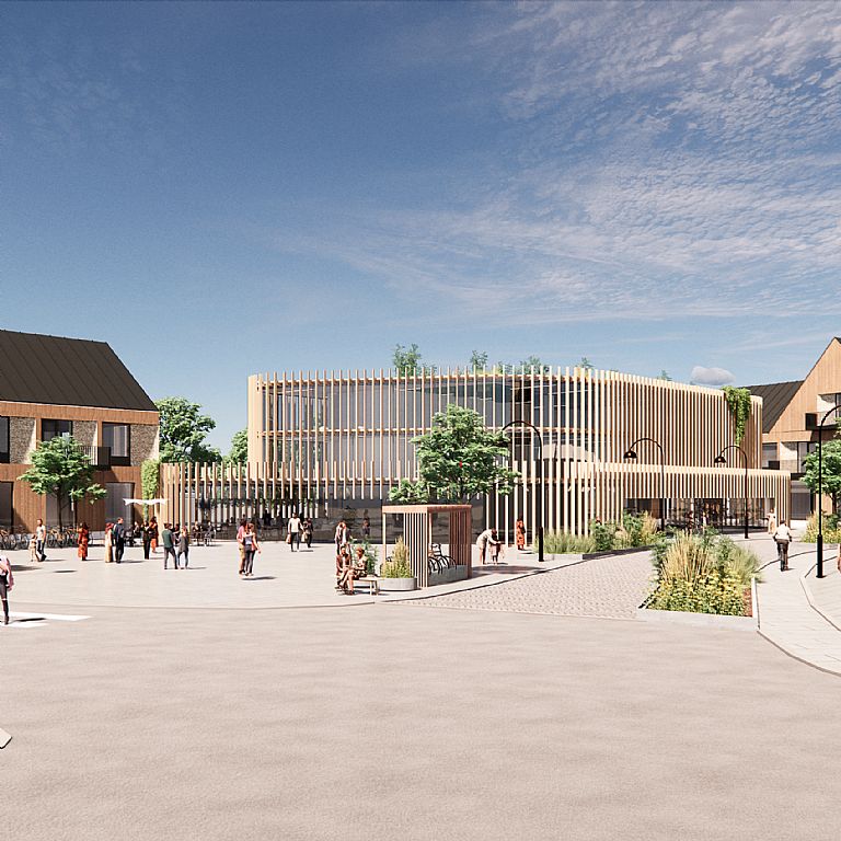 Vision for a safe, attractive and sustainable small town of the future ...