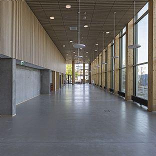 WoodHub, C.F. Møller Architects - C.F. Møller Architects Celebrates the Completion of WoodHub—Denmark’s Largest Timber Office Building - C.F. Møller. Photo: Jonathan Grevsen