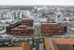 WoodHub, C.F. Møller Architects - C.F. Møller Architects gewinnt 3 x Bauwerk des Jahres (Årets Byggeri) 2025 - C.F. Møller. Photo: Rasmus Hjortshøj