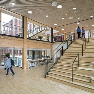 WoodHub, C.F. Møller Architects - C.F. Møller Architects vinner 3 x Årets Bygg 2025 - C.F. Møller. Photo: Rasmus Hjortshøj