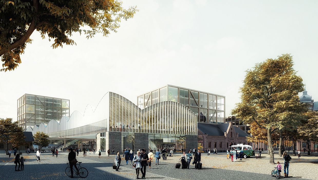 C F Møller Architects Elding Oscarson Wins Competition For New