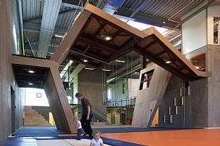 Aarhus Gymnastics and Motor Skills Hall. C.F. Møller. Photo: Poul Nyholm Aarhus Gymnastics and Motor Skills Hall. C.F. Møller. Photo: Poul Nyholm