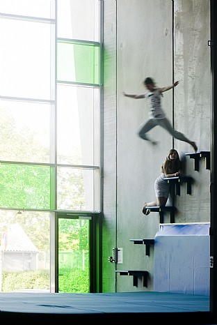  Aarhus Gymnastics and Motor Skills Hall. C.F. Møller. Photo: Julian Weyer