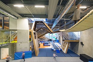  Aarhus Gymnastics and Motor Skills Hall. C.F. Møller. Photo: Julian Weyer