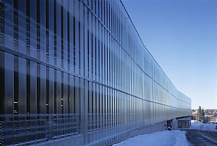  Akershus University Hospital (Nye Ahus), multi-storey car park. C.F. Møller