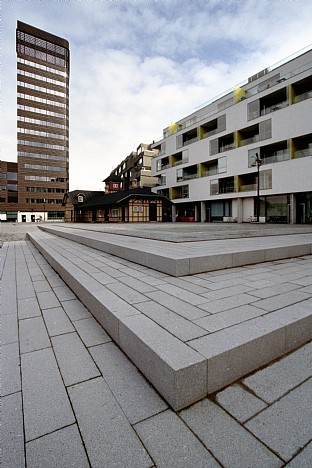  Amerika Plads - utearealer og parkeringskjeller. C.F. Møller. Photo: C.F. Møller