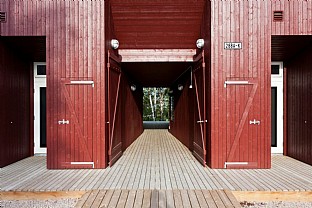  Arveset gård - återskap av två nedrivna byggnader. C.F. Møller. Photo: Roberto Di Trani