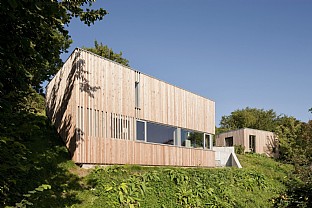  Atelier and guest house. C.F. Møller. Photo: Torben Eskerod