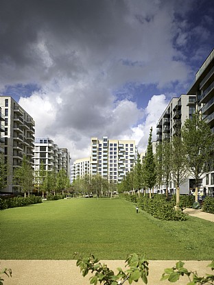  Athletes Village, plot N13 London Olympics 2012. C.F. Møller. Photo: Chris Gascoigne