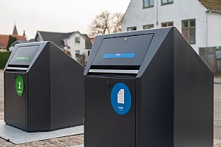  Avfallssorteringspunkter i København. C.F. Møller. Photo: Peter Sikker Rasmussen