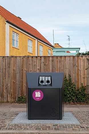  Avfallssorteringspunkter i København. C.F. Møller. Photo: Peter Sikker Rasmussen
