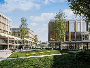  BG Klinikum Hamburg. C.F. Møller. Photo: HENN