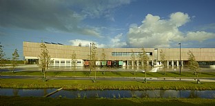  Bestseller Logistics Centre, Landscape. C.F. Møller. Photo: Adam Mørk