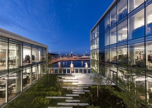  Bestseller Office Complex, Landscape. C.F. Møller. Photo: Adam Mørk