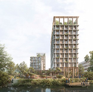  Bildungscampus West Student Housing, Academy and Kindergarten. C.F. Møller