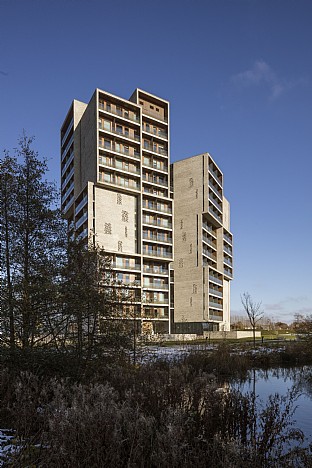  Campus Hall Studentenheim. C.F. Møller. Photo: Torben Eskerod