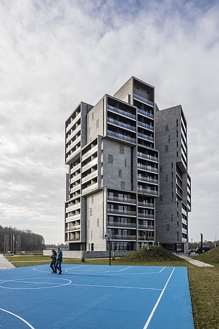  Campus Kollegiet Odense, Landskab. C.F. Møller. Photo: Anders Sune Berg