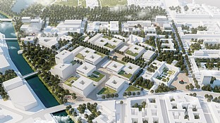  Campus Virchow Charité, Masterplan. C.F. Møller