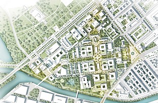  Campus Virchow Charité, Masterplan. C.F. Møller