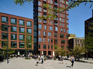  Carlsberg Byen, Winge Hus og Grønlunds tårnet. C.F. Møller. Photo: Tom Jersø