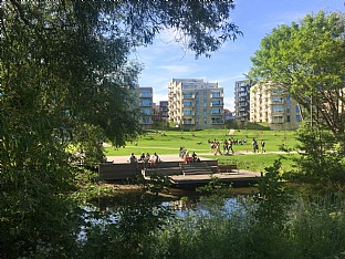  CeresByen, masterplan and area plan. C.F. Møller. Photo: Julian Weyer