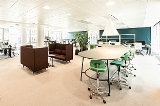  Codan - workplace design. C.F. Møller. Photo: Kontraframe