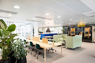  Codan - workplace design. C.F. Møller. Photo: Kontraframe