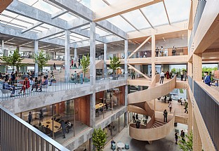  Conversion of a logistics centre into a green mixed-use district. C.F. Møller