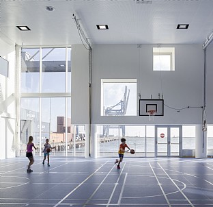  Copenhagen International School - Nordhavn. C.F. Møller. Photo: Adam Mørk