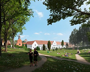  Dalum Kloster. C.F. Møller. Photo: Kumulus