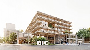  Das neue Bildungsgebäude und Campus-Tor, II. Bauabschnitt des Bildungs- und Innovationscampus. C.F. Møller. Photo: C.F. Møller Architects