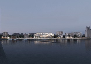  Det ny SIMAC, Masterplan. C.F. Møller. Photo: C.F. Møller Architects and EFFEKT