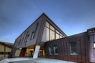 Drottning Ingrids Sjukhus, Nuuk. C.F. Møller. Photo: MEW